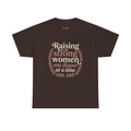 Raising Strong Women One Diaper at a Time - Girl Dad T-Shirt