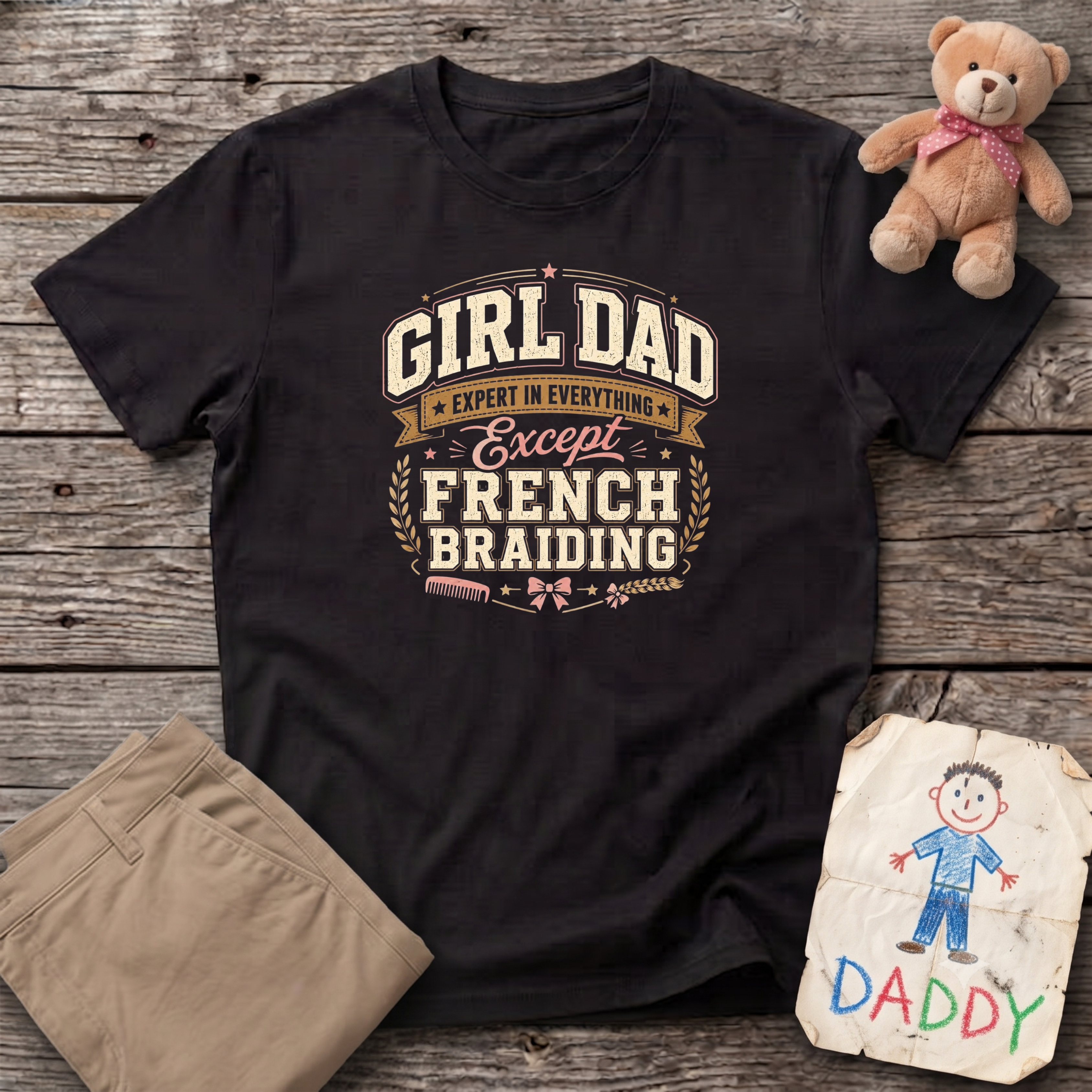 French Braid Tee