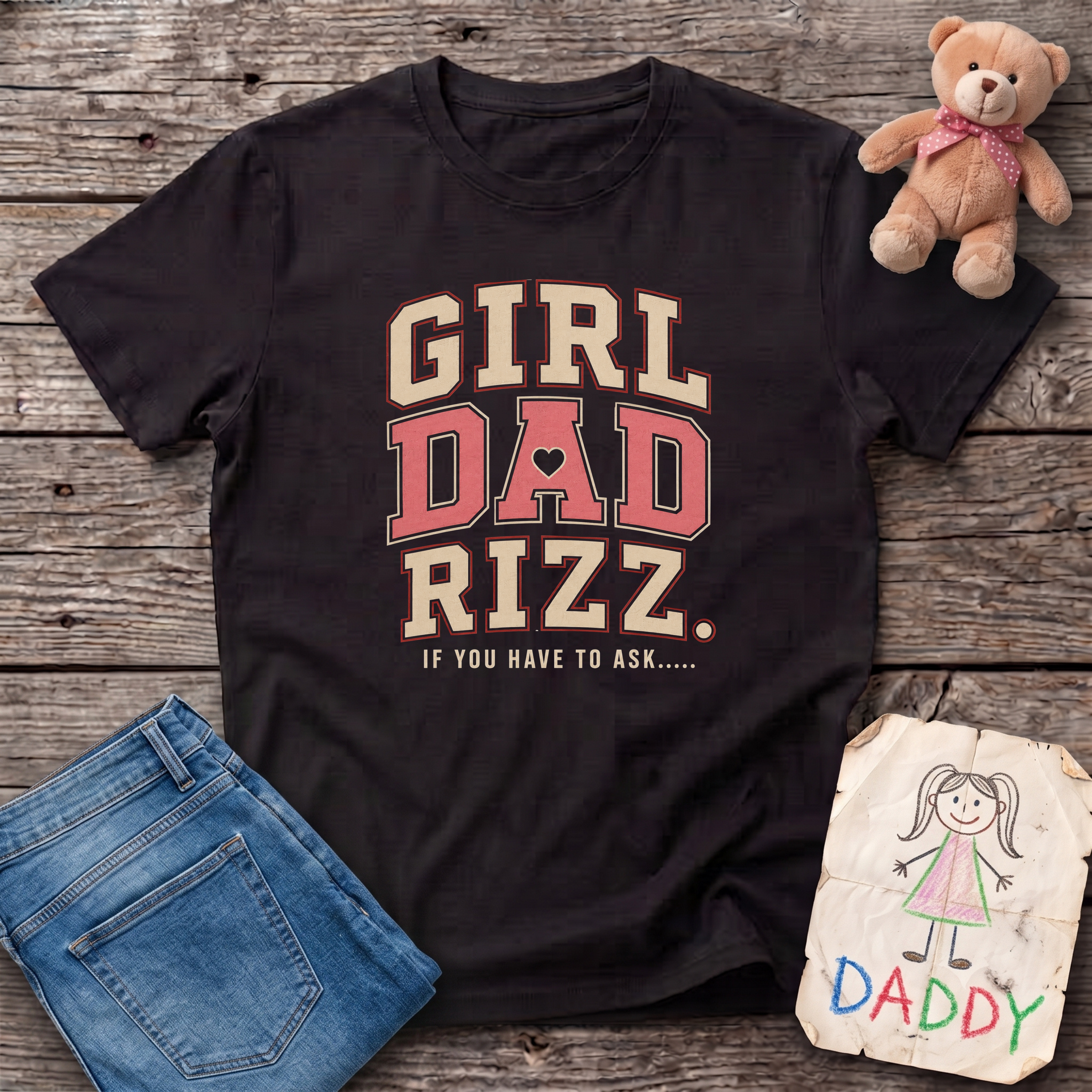 Girl Dad Rizz Tee
