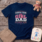 Coming Soon Girl Dad Tee - Personalizable