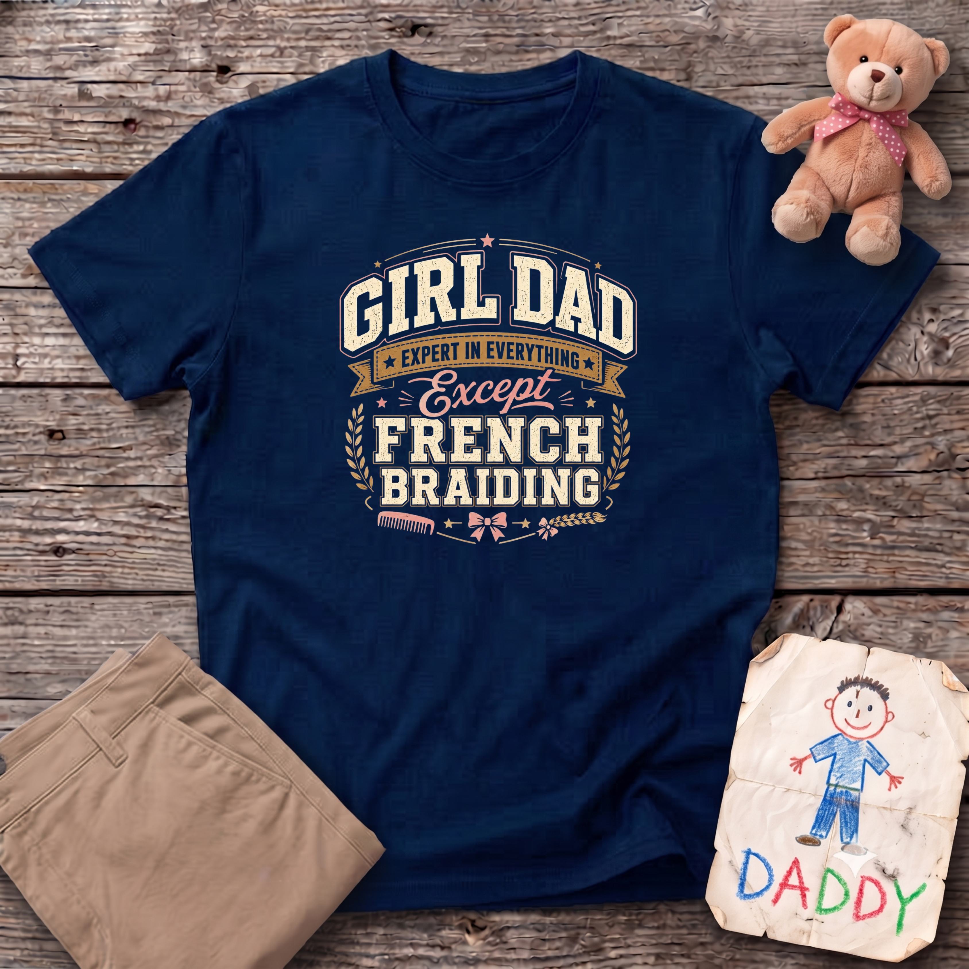 French Braid Tee