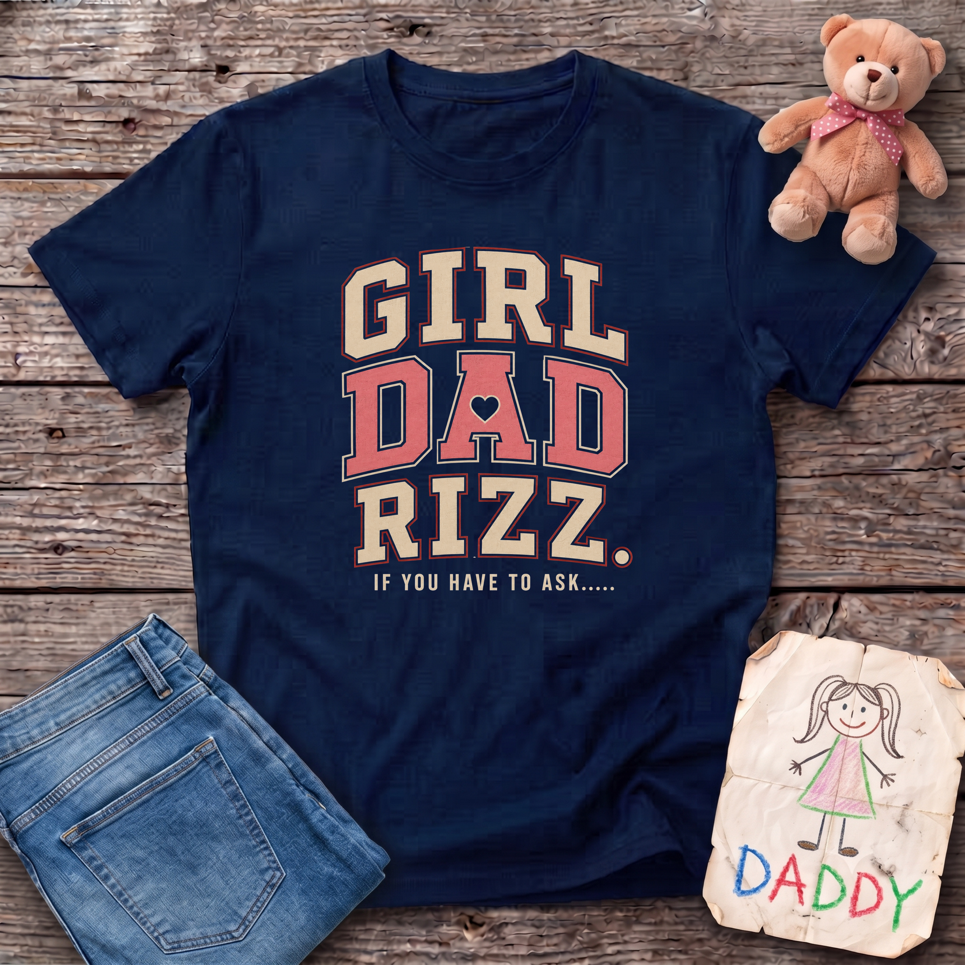 Girl Dad Rizz Tee
