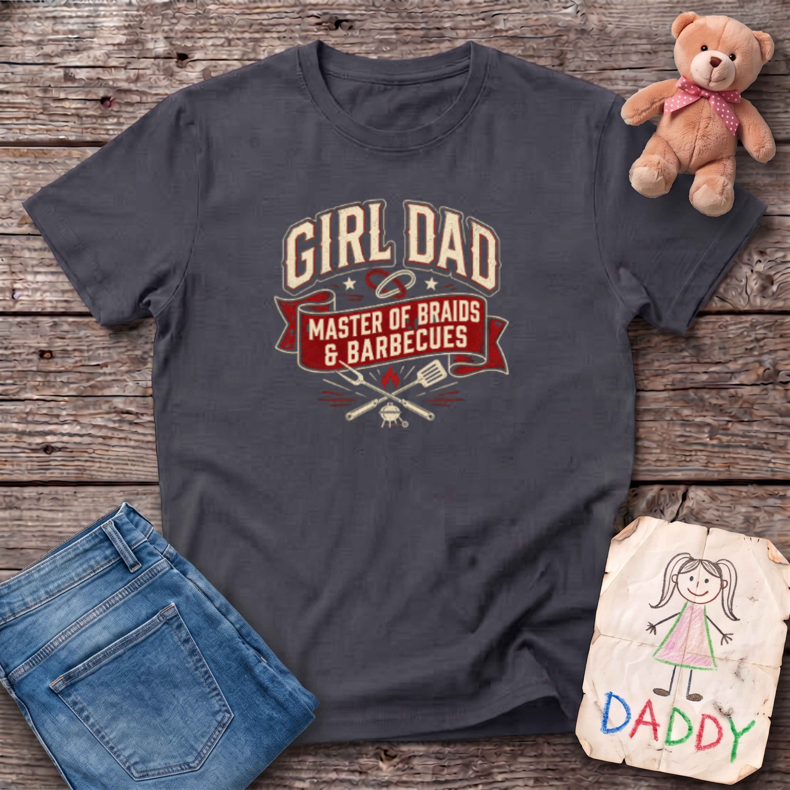 BBQ and Braids Tee