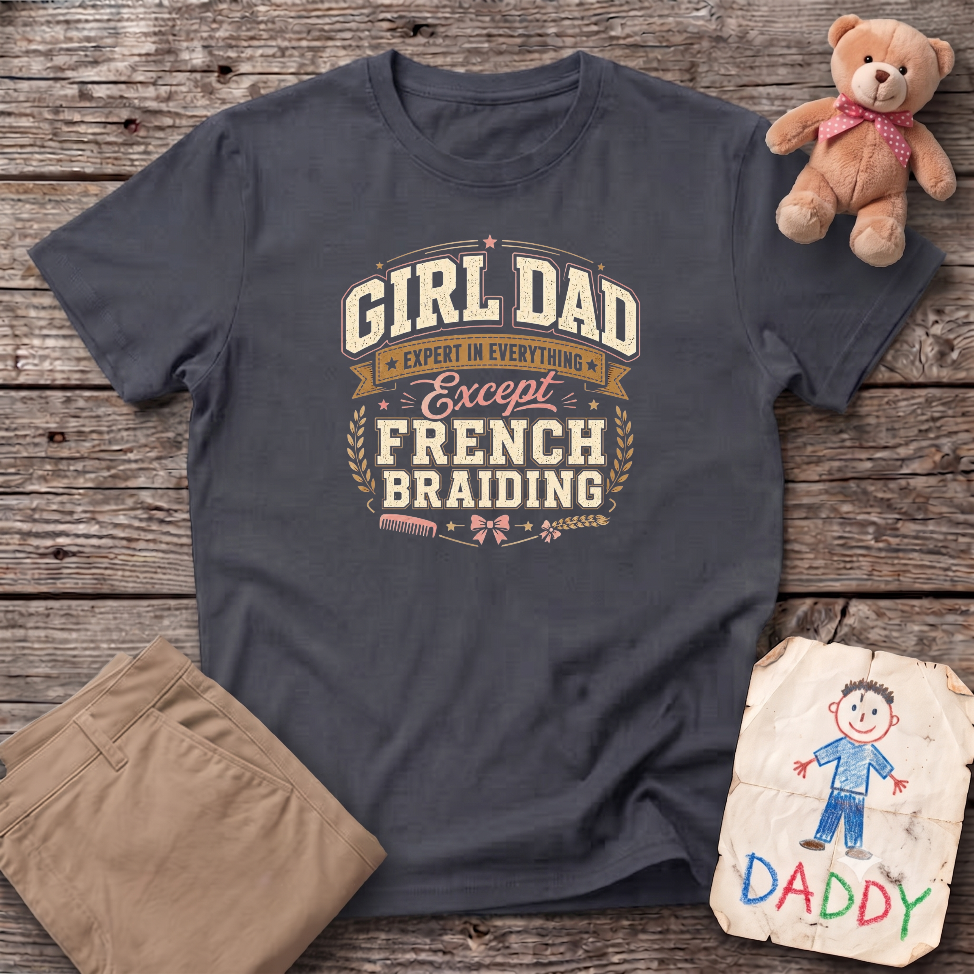 French Braid Tee