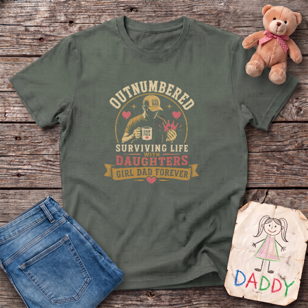 Outnumbered But Surviving Tee